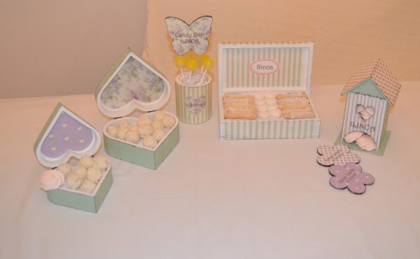 Vintage Lilac Heart - Cutie personalizata